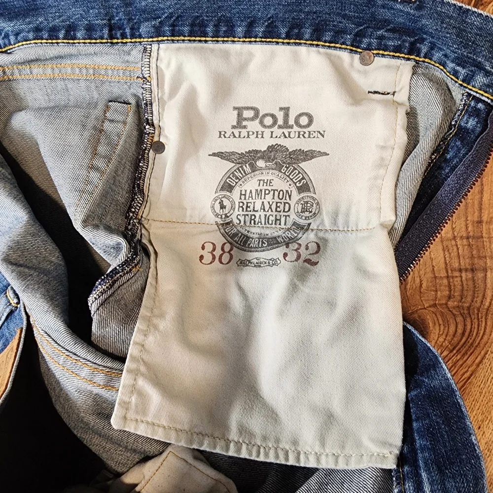 Polo Ralph Lauren Hampton Relaxed Straight Jeans Men‎ 38x32